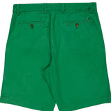 Tommy Hilfiger Chino Shorts - 34W 10L Green Cotton
