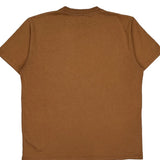 Dickies T-Shirt - XL Brown Cotton Blend