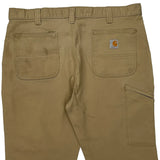 Carhartt Carpenter Shorts - 38W 11L Khaki Cotton