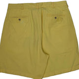 Polo By Ralph Lauren Chino Shorts - 34W 6L Yellow Cotton