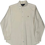 Ralph Lauren Shirt - Large Cream Cotton