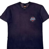 Rommel Harley-Davidson New Castle, De Harley Davidson Graphic T-Shirt - XL Black Cotton