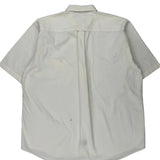 Nautica Short Sleeve Shirt - XL White Cotton