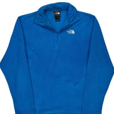 The North Face Fleece - Small Blue Polyester