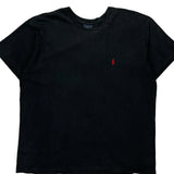 Polo By Ralph Lauren T-Shirt - Large Black Cotton