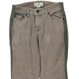 Armani Exchange Cord Trousers - 26″ Waist Grey Cotton