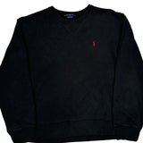 Ralph Lauren Sport Sweatshirt - Large Black Cotton
