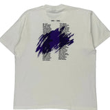 Screen Stars Graphic T-Shirt - XL Purple Cotton Blend