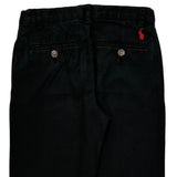 Age 7 Polo By Ralph Lauren Trousers - Small Black Cotton