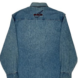 Hard Rock Cafe Denim Shirt - Medium Blue Cotton