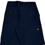 Dickies Shorts - 32W 10L Navy Polyester Blend