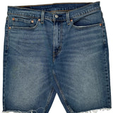 Levis Denim Shorts - 34W 10L Blue Cotton
