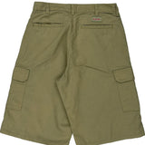 Dickies Cargo Shorts - 28W 13L Khaki Polyester Blend