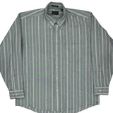Gant Striped Shirt - XL Green Cotton Blend
