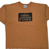Animal Kingdom Lodge Disney T-Shirt - 2XL Orange Cotton