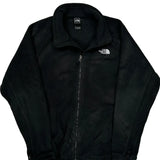The North Face Fleece Jacket - 2XL Black Polyester