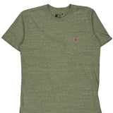 Carhartt T-Shirt - Small Green Cotton