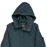 Carhartt Mdn Parka - XS Blue Cotton