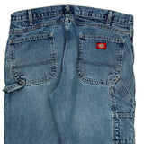 Dickies Carpenter Jeans - 36W 30L Blue Cotton