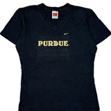 Age 8-10 Purdue Nike College T-Shirt - Medium Black Cotton