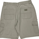 Wrangler Cargo Shorts - 34W 9L Beige Cotton