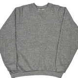 Unbranded Sweatshirt - XL Grey Cotton Blend