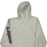 Carhartt Spellout Hoodie - 2XL Cream Cotton