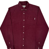 Carhartt Shirt - Medium Burgundy Cotton