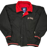Nc State Starter College Jacket - 2XL Black Nylon