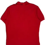 Polo By Ralph Lauren Polo Shirt - Large Red Cotton