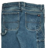 Dickies Carpenter Jeans - 36W 34L Blue Cotton