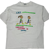 Hanes Graphic T-Shirt - 2XL White Cotton