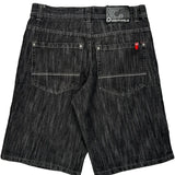 Southpole Denim Shorts - 34W 11L Black Denim