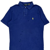 Polo By Ralph Lauren Polo Shirt - Medium Blue Cotton