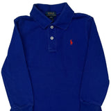 Age 4 Polo By Ralph Lauren Polo Shirt - Small Blue Cotton