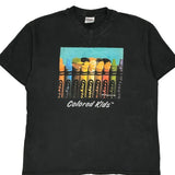 Rene Dickinson Colored Kids Hanes Single Stitch T-Shirt - XL Black Cotton