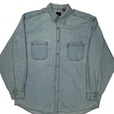 Levis Denim Shirt - XL Light Wash Cotton