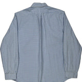 Ralph Lauren Checked Shirt - XL Blue Cotton