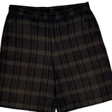 Patagonia Checked Shorts - 32W 8L Gray Cotton Blend