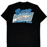 Performance Marine Fruit Of The Loom Single Stitch T-Shirt - Large Black Cotton Blend