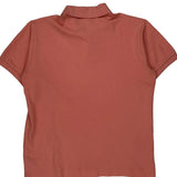 Lacoste Polo Shirt - Medium Red Cotton
