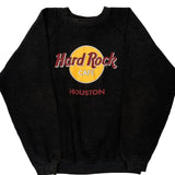 Hard Rock Cafe Hanes Sweatshirt - Large Black Cotton Blend