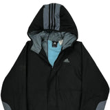 Adidas Jacket - Medium Black Polyester