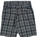 Calvin Klein Jeans Checked Shorts - 32W 10L Gray Cotton
