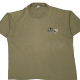 Jazz Concerts Anvil Graphic T-Shirt - 2XL Khaki Cotton