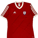 Woodbridge Soccer Club Adidas Football Shirt - Medium Red Polyester