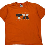 Tommy Hilfiger T-Shirt - Medium Orange Cotton