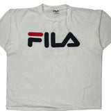 Ucla Tennis Camp Fila College T-Shirt - XL White Cotton