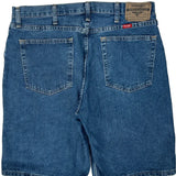 Wrangler Denim Shorts - 34W 9L Blue Cotton