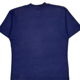 Nike T-Shirt - Large Blue Cotton